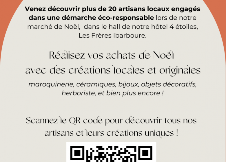 Marché de Noël des créateurs – Hôtel Frères Ibarboure